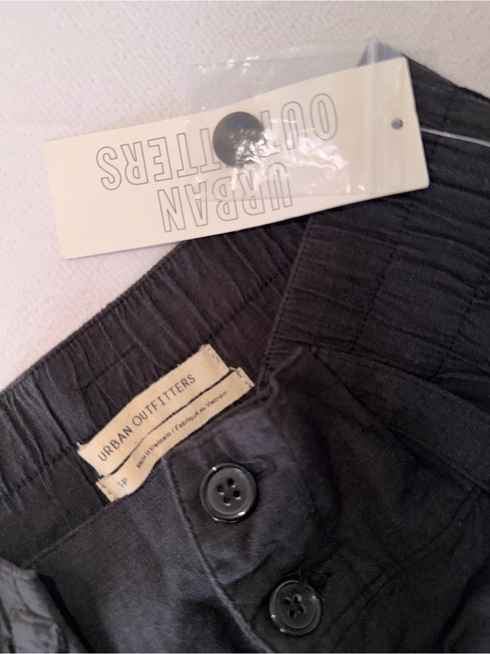 Urban Outfitters Black Relaxed Chino Pants